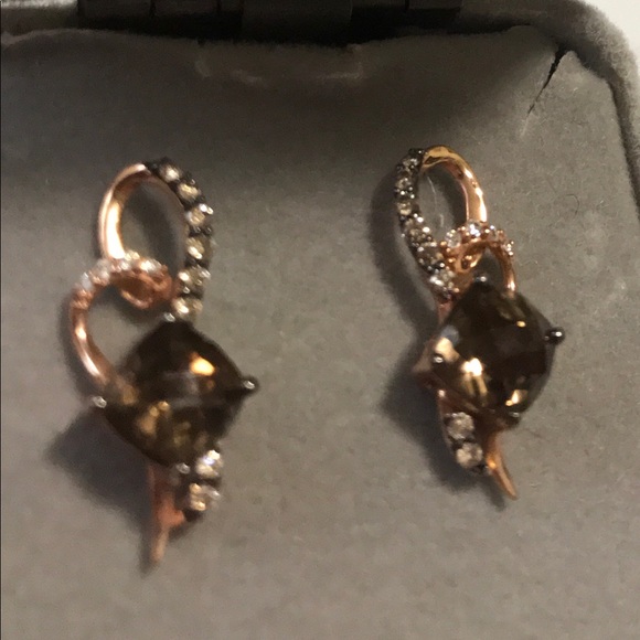 💕S  0  L  D💕Do not buy💕 LeVian Chocolatier 14 k Rose Gold with  Diamonds - Picture 2 of 4